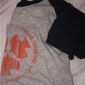 Dovetail baseball style shirt